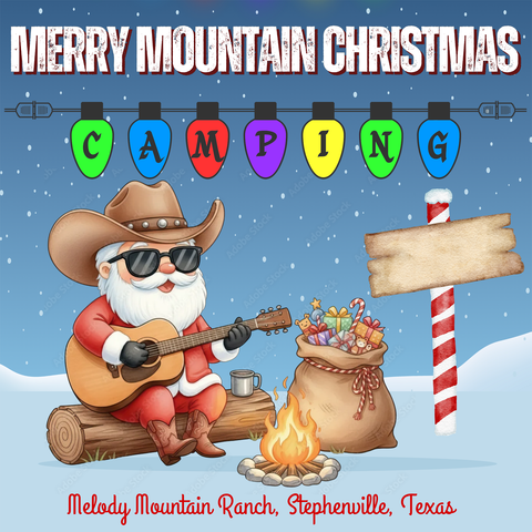 Merry Mountain Christmas Weekend Campsite 2025