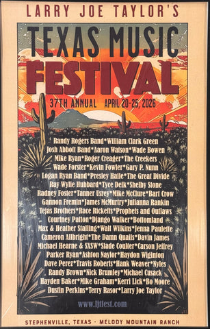 Autographed 2026 Festival Poster