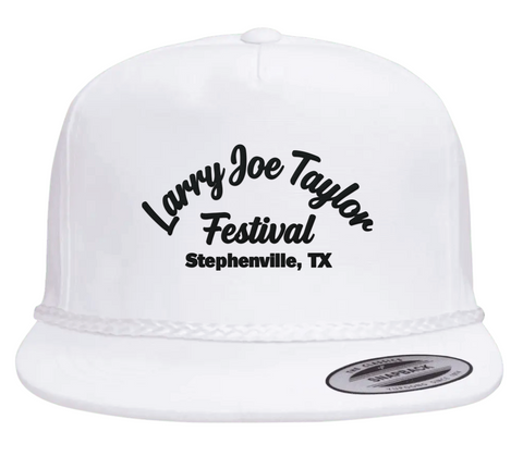 White Rope Snapback