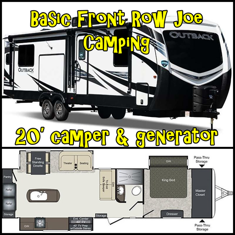 Camping Basic Front Row Joe - LJT 35th Annual Texas Music Festival