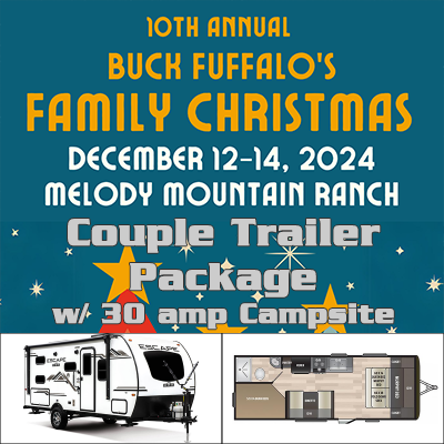 Couple Trailer Package w/ Campsite - BFFC Weekend