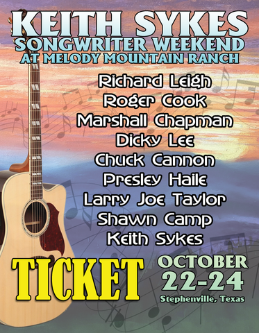Keith Sykes Songwriter Weekend 2026