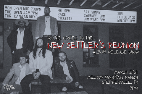 Race Ricketts Album Release Show 3/21/2026 Ticket