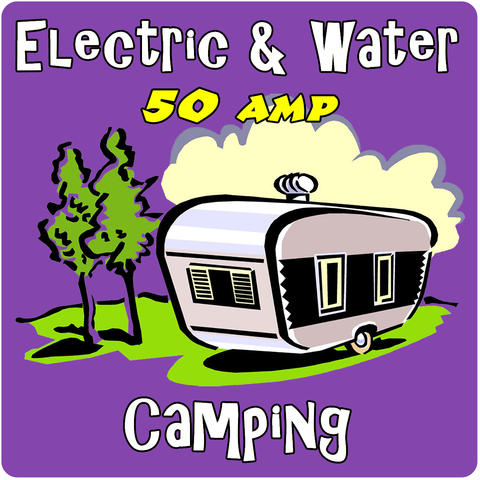 Rhymes & Vines 50 amp Electric & Water Camping 2023